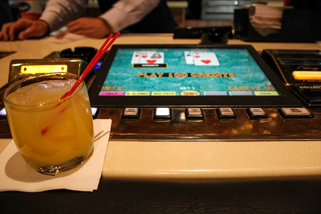 drinking and gambling